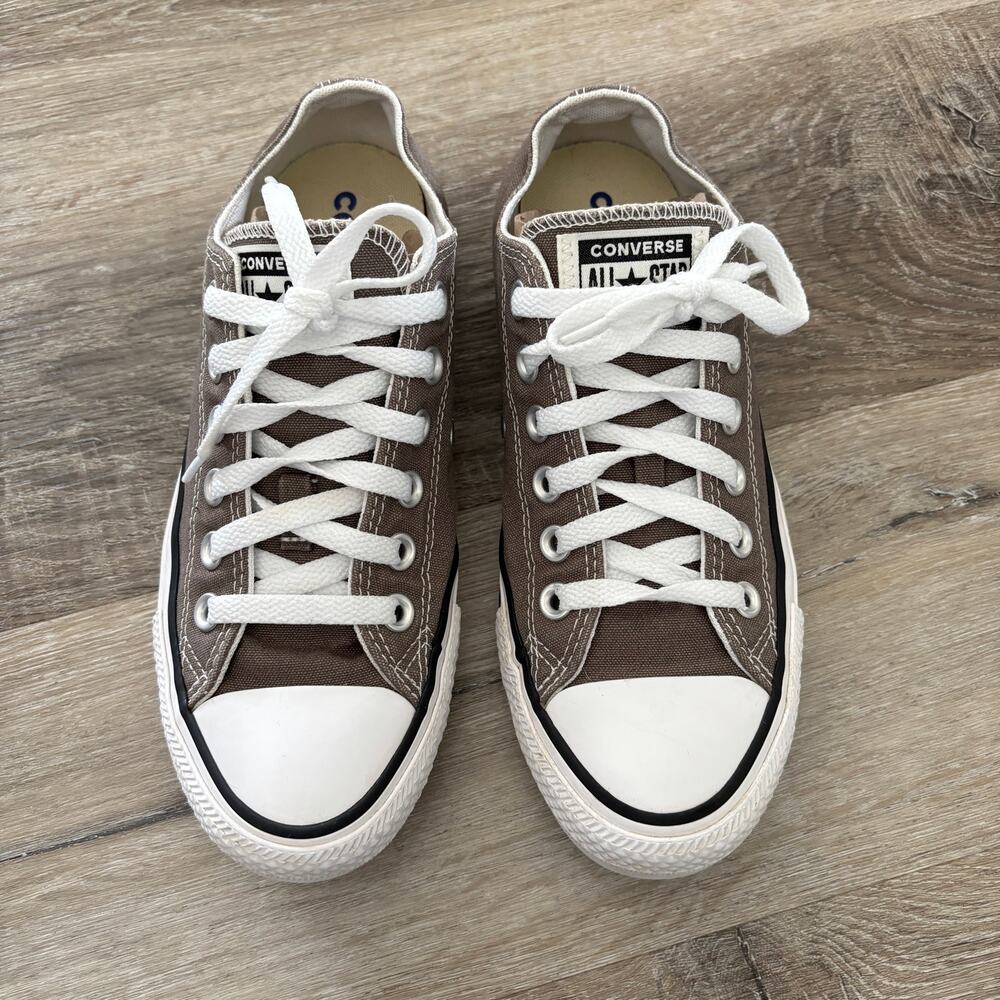 Converse Chuck Taylor All Star Low Top Sneakers Grey - Size: 7 - Picture 8 of 10